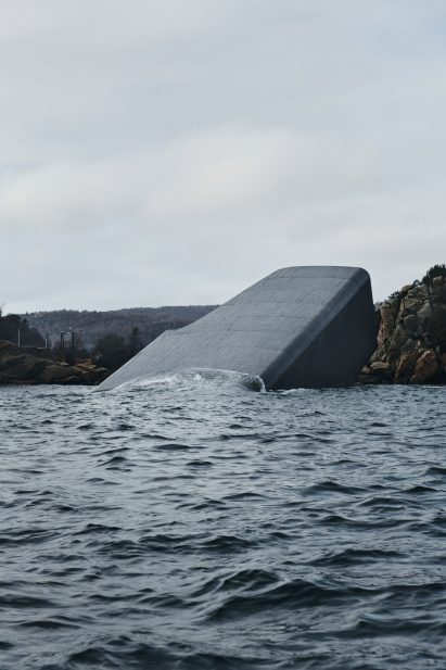 Europe's first underwater restaurant, Under, by Snohetta in Båly, south Norway
