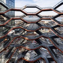 Interior view of The Vessel by Heatherwick Studio