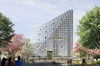 Visual of Xinhu Hangzhou Prism by OMA