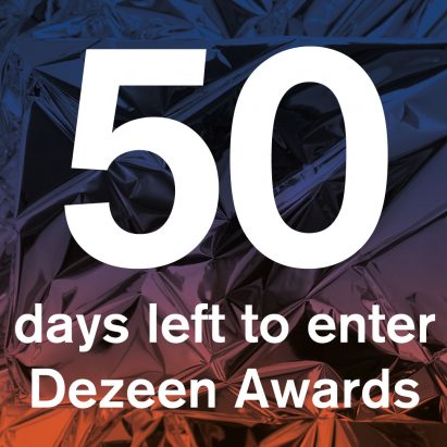 50 days left to enter Dezeen Awards