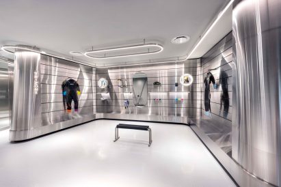Durasport store by Ministry of Design at Jewel Changi airport