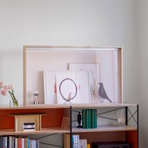 Vitra Panasonic Vitrine glass television