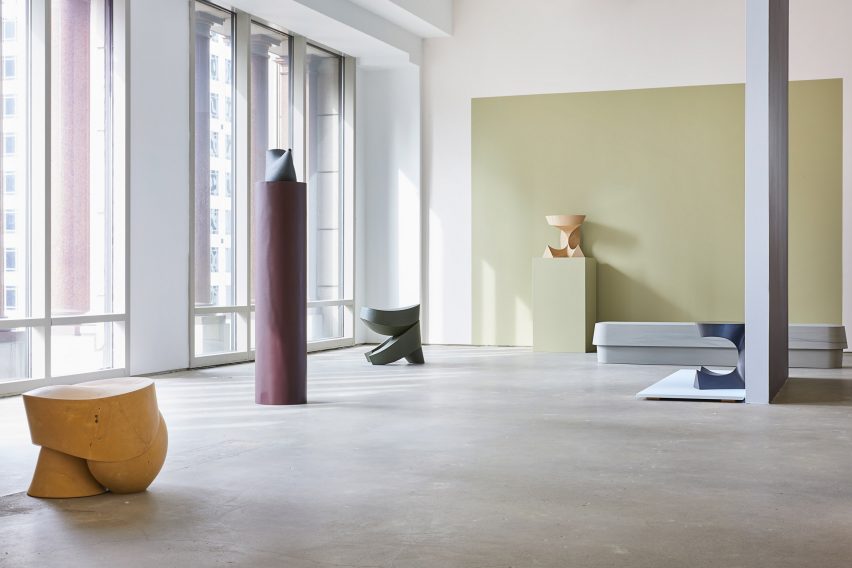 Slow Motion by Aldo Bakker at Carpenters Workshop Gallery New York City
