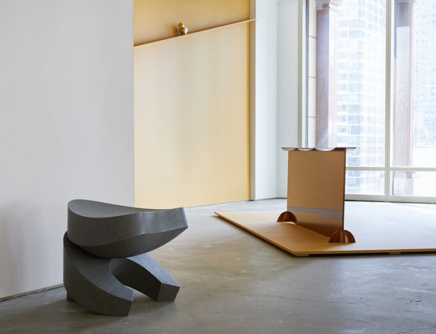 Slow Motion by Aldo Bakker at Carpenters Workshop Gallery New York City