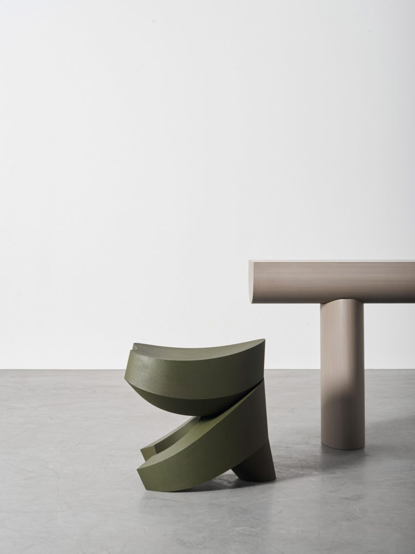 Slow Motion by Aldo Bakker at Carpenters Workshop Gallery New York City