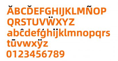 Alibaba Sans typeface