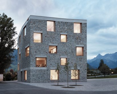 Alpin Sport ski centre by Bernardo Bader Architekten