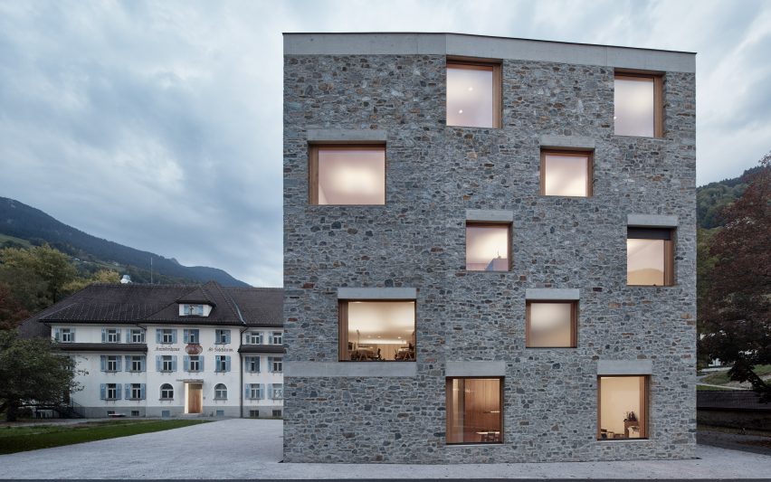 Alpin Sport ski centre by Bernardo Bader Architekten