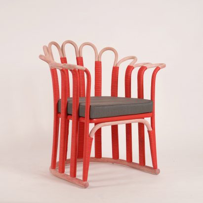 Tropicália Modernity rattan furniture by Alvin T at Milan design week