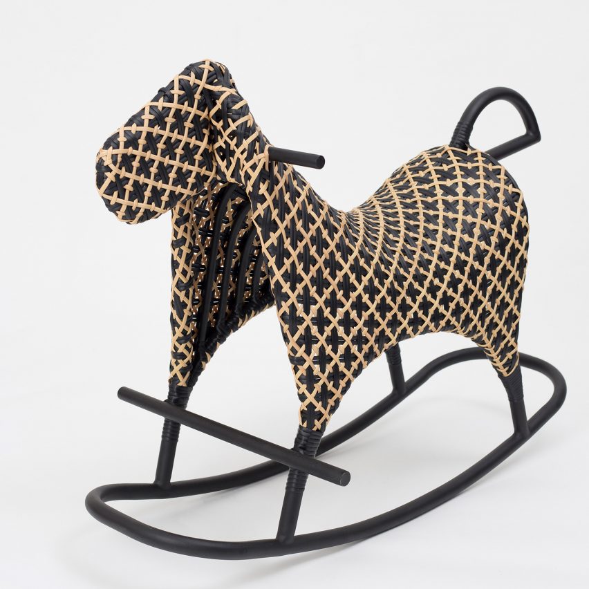 Tropicália Modernity rattan furniture by Alvin T at Milan design week