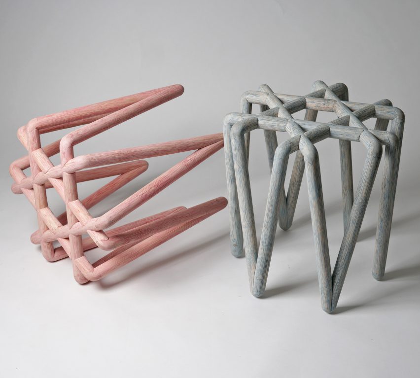 Tropicália Modernity rattan furniture by Alvin T at Milan design week