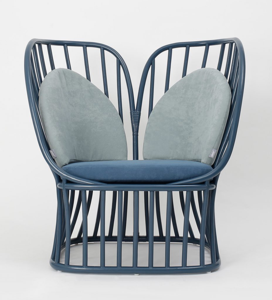 Tropicália Modernity rattan furniture by Alvin T at Milan design week