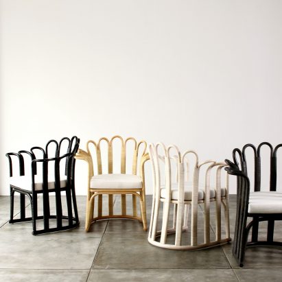 Tropicália Modernity rattan furniture by Alvin T at Milan design week