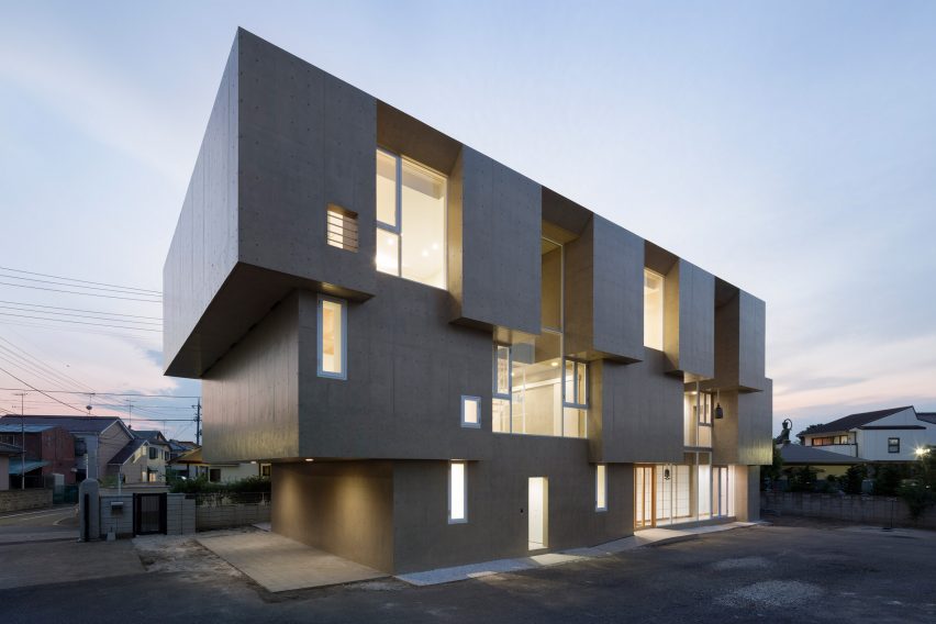 Buddhist Temple by Toru Kashihara in Tokyo, Japan