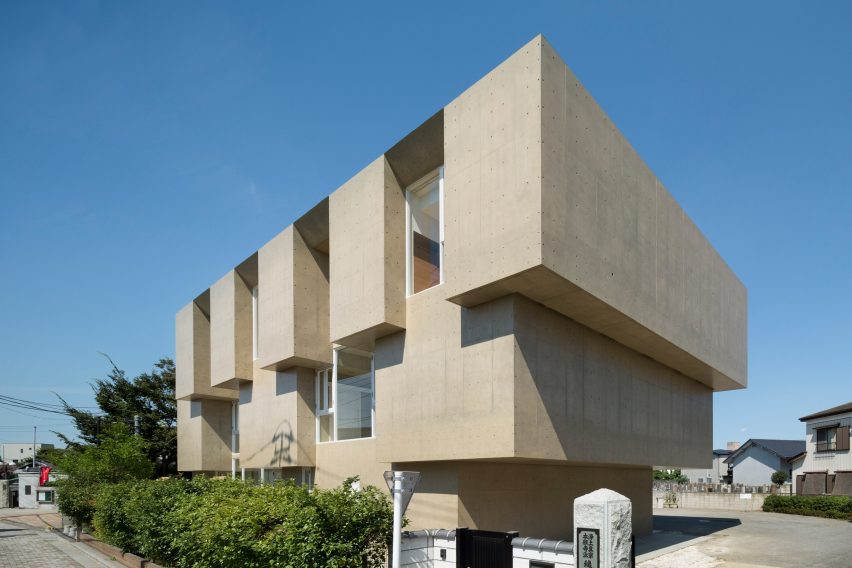 Buddhist Temple by Toru Kashihara in Tokyo, Japan