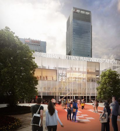 Eyes of the City will take place in the Futian underground high-speed railway station