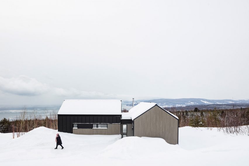 Chalet Du Bois Flotte Residence in Montreal Canada by Atelier Boom Town