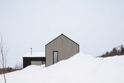 Chalet Du Bois Flotte Residence in Montreal Canada by Atelier Boom Town