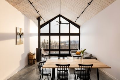 Chalet Du Bois Flotte Residence in Montreal Canada by Atelier Boom Town