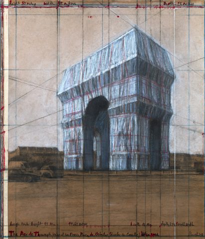 Christo to wrap Arc de Triomphe in Paris in silver fabric