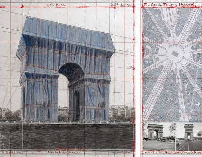 Christo to wrap Arc de Triomphe in Paris in silver fabric