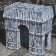 Christo to wrap silver fabric around the Arc de Triomphe in Paris