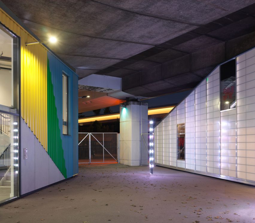 Bay 20 community centre and Grenfell Tower boxing club by Featherstone Young