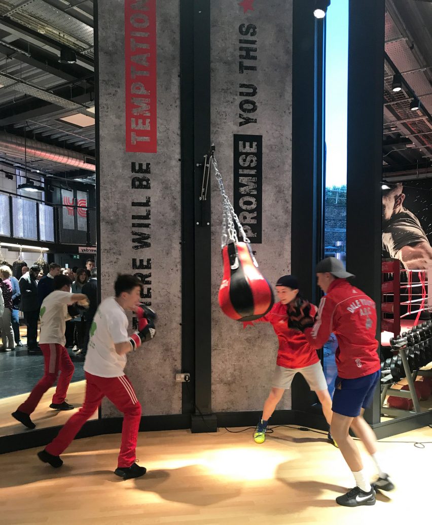 Bay 20 community centre and Grenfell Tower boxing club by Featherstone Young