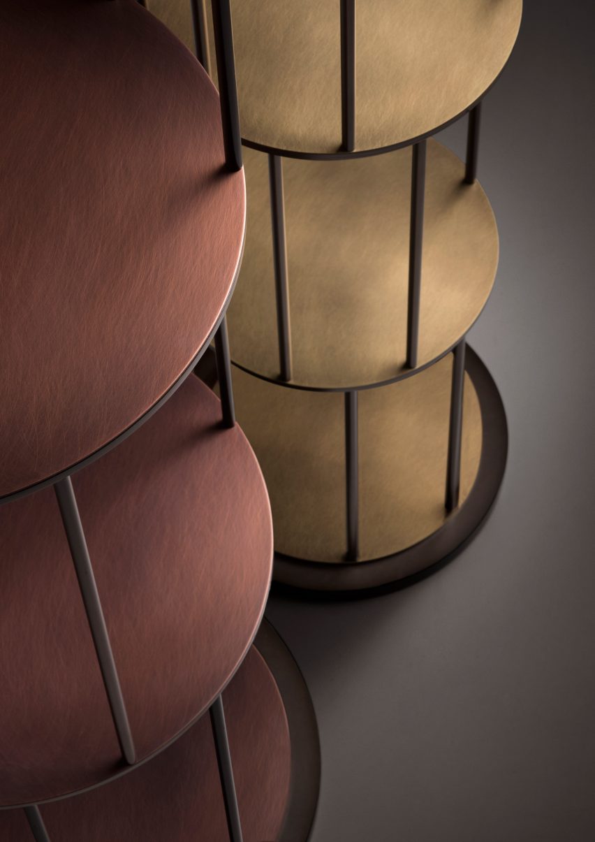 Babele bookcases by Martinelli Venezia Studio for De Castelli