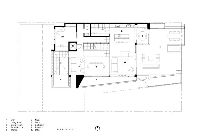 Dolores Heights San Francisco cedar and glass residence by John Maniscalco Architects