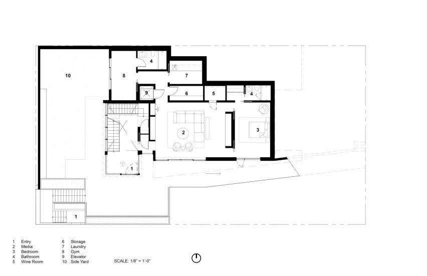 Dolores Heights San Francisco cedar and glass residence by John Maniscalco Architects