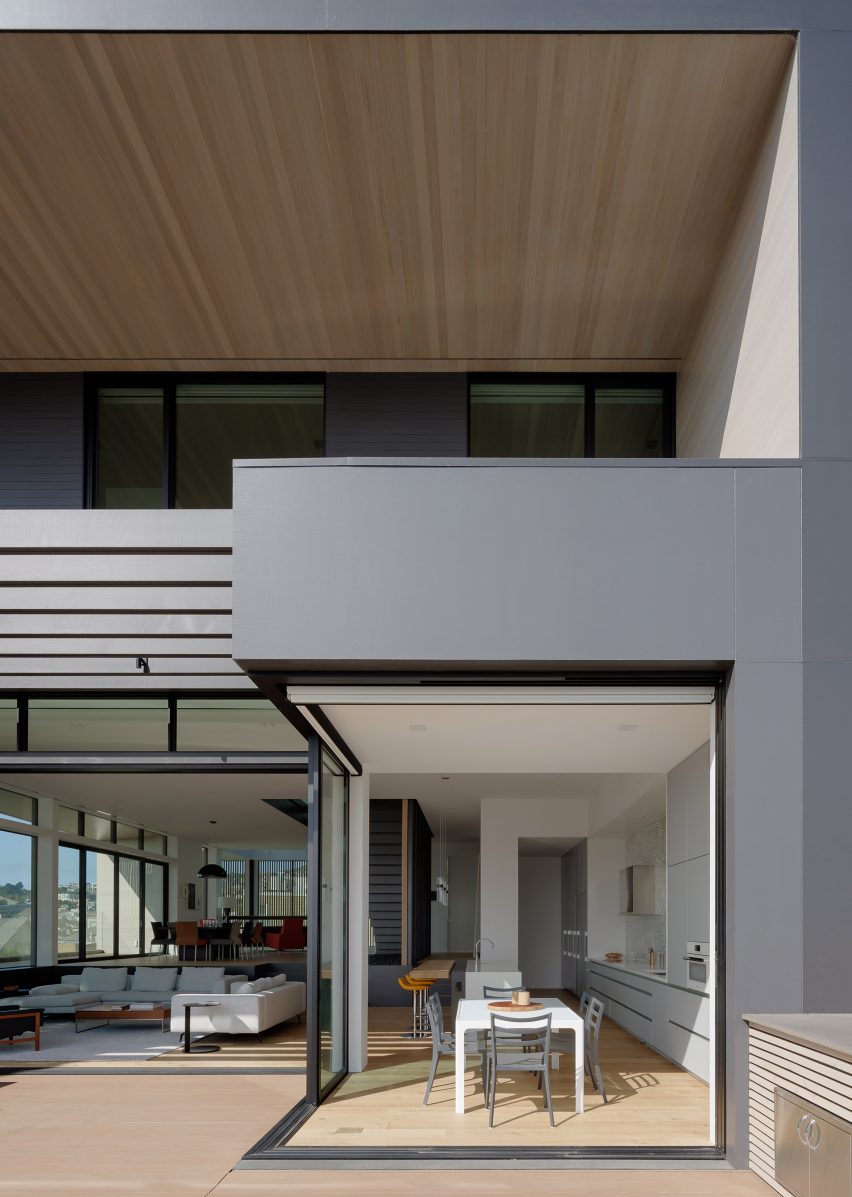 Dolores Heights San Francisco cedar and glass residence by John Maniscalco Architects