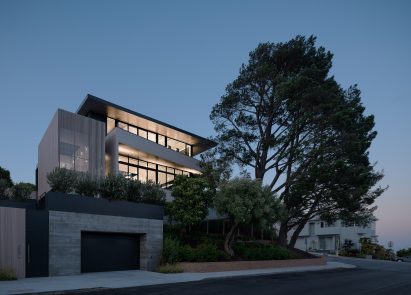 Dolores Heights San Francisco cedar and glass residence by John Maniscalco Architects