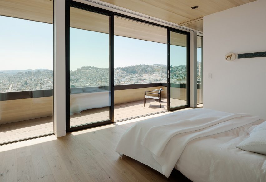 Dolores Heights San Francisco cedar and glass residence by John Maniscalco Architects