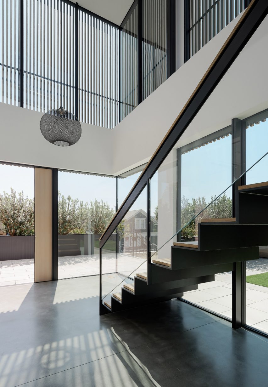 Dolores Heights San Francisco cedar and glass residence by John Maniscalco Architects