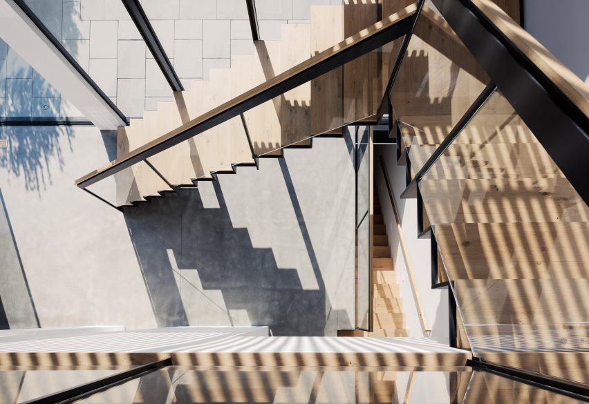 Dolores Heights San Francisco cedar and glass residence by John Maniscalco Architects