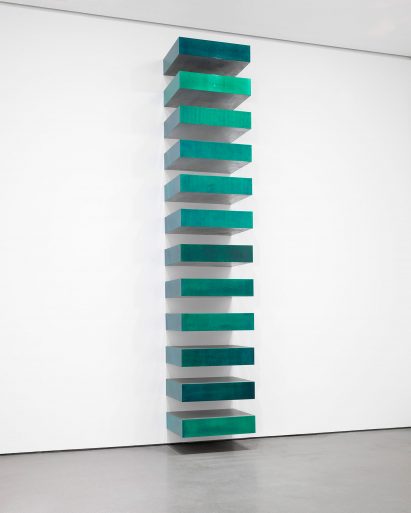 Donald Judd exhibition at MoMA