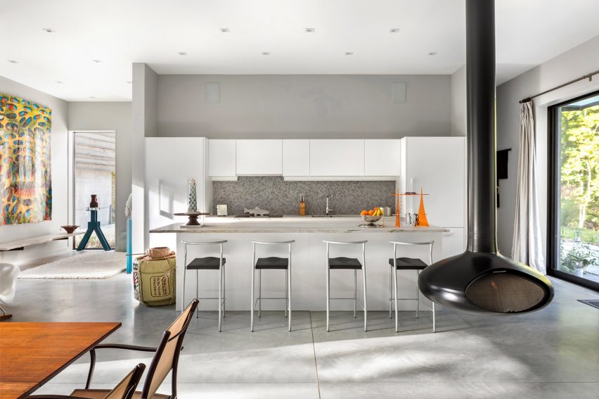 Eco House in Shelter Island by Vibeke Lichten Architects