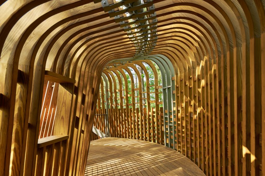 Evans Tree House in Garvan Woodland Gardens Arkansas by Modus Studio