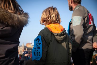 Extinction Rebellion uses graphic design to protest climate change