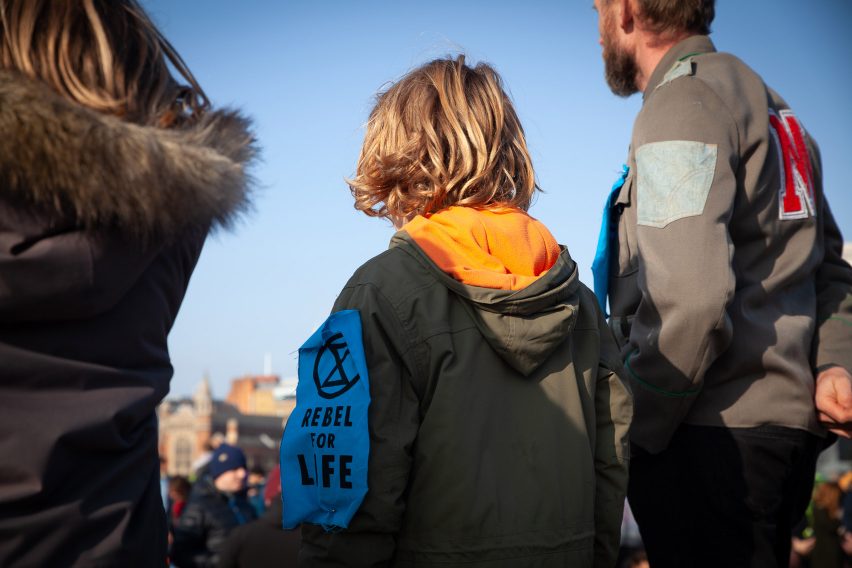 Extinction Rebellion uses graphic design to protest climate change