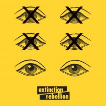 Extinction Rebellion uses graphic design to protest climate change