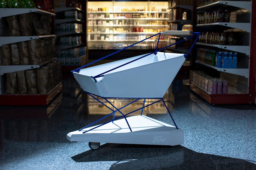 Ford makes self-braking shopping trolley that can't hit anything