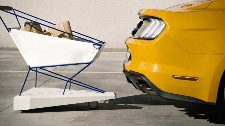 Ford makes self-braking shopping trolley that can't hit anything