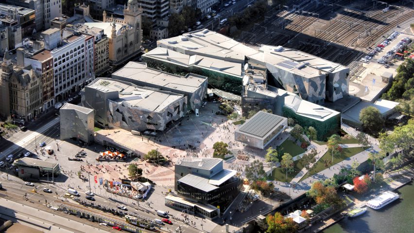 Foster + Partners re-designed Federation Square Apple Store cancelled