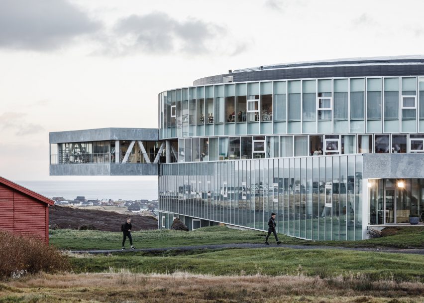 Glasir by BIG in Tórshavn, Faroe Islands