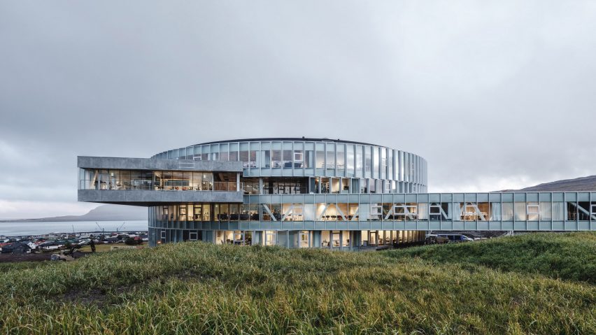 Glasir by BIG in Tórshavn, Faroe Islands