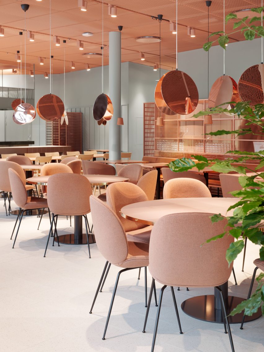 Interiors of the Grow Hotel in Stockholm, by Note Design Studio