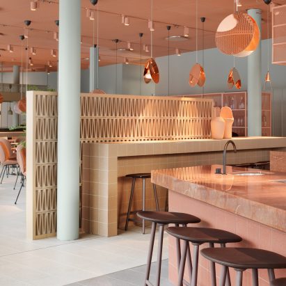 Interiors of the Grow Hotel in Stockholm, by Note Design Studio