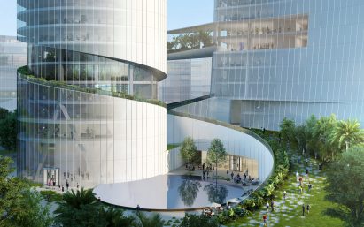 iCarbonX Headquarters in Shenzhen, China, by Steven Holl